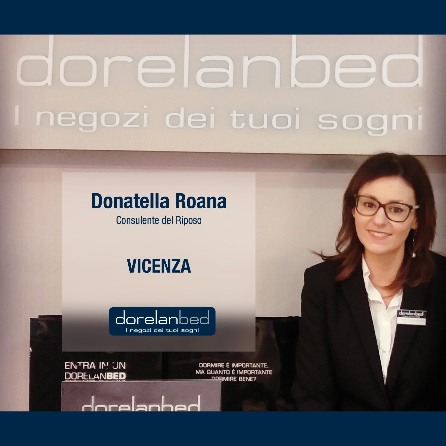 Mi alzo con la voglia di far dormire bene le persone: parole di Donatella del Dorelabed di Vicenza!
